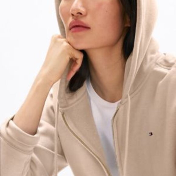 Tommy Hilfiger Relax Fit Zip-Up Hoodie Med NWT - Picture 3 of 7